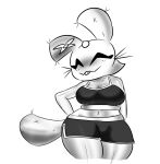  alternate_costume cacee_the_cactus cactus clothed clothing elemental_creature elemental_humanoid fan_character female flora_fauna humanoid monochrome plant plant_humanoid sega simple_background solo sonic_robo_blast_2 sonic_the_hedgehog_(series) wide_hips workout_clothing 