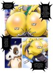  anthro anus big_breasts big_butt bodily_fluids breasts butt clothing comic cosplay_pikachu_(costume) cubone damncheezy dialogue female female_penetrated hi_res huge_breasts huge_butt lactating male male/female male_penetrating male_penetrating_female nintendo penetration penile penile_penetration penis_in_pussy pikachu pikachu_libre pok&eacute;mon pok&eacute;mon_(species) reddened_butt rillaboom scar thick_thighs vaginal vaginal_penetration video_games 