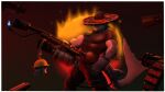  3d_(artwork) anthro clothed clothing digital_media_(artwork) fish flamethrower gatling_gun grenade_launcher group gun hammerhead_(petruz) hat headgear headwear hi_res holding_object holding_weapon machine_gun male male/male marine minigun muscular muscular_anthro muscular_male photolol.03 pyro_(team_fortress_2) ranged_weapon shark shotgun smile source_filmmaker team_fortress_2 valve video_games weapon 