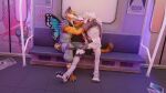  anthro canid canine canis dire_(fortnite) duo epic_games fennix_(fortnite) fortnite fox hi_res male male/male mammal video_games wolf 