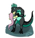  anthro anthro_pred dragon drake_(disambiguation) duo equid equine female female_prey feral feral_prey fluttershy_(mlp) friendship_is_magic gyrotech larger_pred male male_pred mammal my_little_pony neck_bulge oral_vore pegasus vore wings 