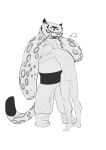  clothed clothing dreamworks duo embrace felid fur hi_res hug human kung_fu_panda male mammal pantherine simple_background snow_leopard spots spotted_body spotted_fur tai_lung_(kung_fu_panda) topless whiskers white_background yukihyo_saikou 