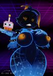  2022 3d_(artwork) absurd_res animatronic anthro areola avian big_breasts bird blue_body bracelet breasts chicken cupcake_(fnaf) digital_media_(artwork) female five_nights_at_freddy&#039;s five_nights_at_freddy&#039;s_2 galliform gallus_(genus) genitals geodat64 grid_layout hi_res highlights_(coloring) highscore_toy_chica_(fnaf) jewelry machine mammal multicolored_body navel nipple_piercing nipples nude orange_areola orange_nipples pattern_background phasianid piercing pussy robot scottgames sharp_teeth simple_background solo teeth thick_thighs toy_chica_(fnaf) two_tone_body ultra_custom_night video_games 