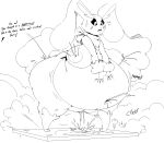  2022 anthro belly belly_inflation big_belly big_breasts big_pussy black_sclera blush breasts close_to_bursting dialogue digital_media_(artwork) english_text female garuda_six genitals huge_breasts huge_hips huge_thighs hyper hyper_belly hyper_hips inflation lagomorph leaking leporid long_ears lopunny mammal nintendo nipples offscreen_character pok&eacute;mon pok&eacute;mon_(species) pussy rabbit solo sound_effects text thick_thighs video_games wide_hips 