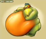  absurd_res anthro belly big_belly big_breasts big_butt big_cheeks big_nipples blush breasts butt dreamworks fish hi_res hyper hyper_belly male marine morbidly_obese mr._piranha_(the_bad_guys) navel nipples nude obese obese_anthro obese_male overweight overweight_anthro overweight_male piranha_(fish) serrasalmid simple_background smile solo the_bad_guys thick_thighs thirstydraws wide_hips 