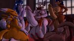  16:9 3d_(artwork) anthro balls balls_touching bandai_namco big_balls big_breasts big_butt big_penis big_tongue blue_body blue_fur breasts butt canid canine carmelita_fox digimon digimon_(species) digital_media_(artwork) dominant dominant_intersex female foreskin fox fur genitals glowing glowing_eyes group gynomorph hi_res huge_balls huge_penis hyper hyper_balls hyper_genitalia hyper_penis intersex intersex/male krystal looking_at_another lop_(star_wars_visions) male male/female mammal nintendo officer_flint_(foretbwat) ok_bruh penis renamon sitting_on_penis size_difference sly_cooper_(series) small_penis sony_corporation sony_interactive_entertainment source_filmmaker star_fox star_wars star_wars_visions submissive submissive_male sucker_punch_productions tongue tongue_out video_games warfare_machine white_body white_fur widescreen yellow_body yellow_fur 