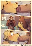  anthro apollo_(dirtypaws) ball_fondling balls big_penis bird_dog black_lips blonde_hair blush bodily_fluids body_hair brown_bear brown_body brown_fur butt butt_grab canid canine canis chest_hair clothing colored colors_(dirtypaws) comic dialogue digital_media_(artwork) domestic_dog duo english_text erection fellatio fondling foreskin fur genital_fluids genitals hair hand_on_butt hi_res huge_penis humanoid_genitalia humanoid_penis hunting_dog labrador licking lips locker_room male male/male mammal muscular muscular_male nude oral panel_skew penetration penile penis penis_squish precum pubes pushing_in retracted_foreskin retracting_foreskin retriever sex shaking_balls shower speech_bubble squish sweat sweatdrop tan_body tan_fur text theo_young tongue tongue_out underwear undressed url ursid ursine vein veiny_penis wet 