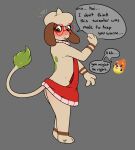  anthro blush buizel clothing embarrassed eyewear female glasses hi_res kai_(mr.smile) meme meme_clothing mimi_(mr.smile) mr.smile nintendo pok&eacute;mon pok&eacute;mon_(species) smeargle solo sweater topwear video_games virgin_killer_sweater 