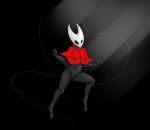  2022 abstract_background absurd_res anthro arthropod breasts cloak clothed clothing digital_media_(artwork) female hi_res hollow_knight hornet_(hollow_knight) leaping light light_beam nodoph partially_clothed solo solo_focus sunbeam sunlight team_cherry video_games 