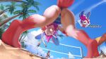  anthro beach breasts butt clothing discordthege eeveelution female hi_res low-angle_view nintendo paws pok&eacute;mon pok&eacute;mon_(species) seaside solo swimwear sylveon video_games 