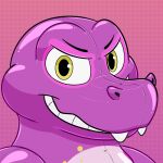  animate_inanimate anthro big_eyes dinosaur hi_res inflatable living_inflatable male mean_look pool_toy reptile ryucas scalie smile solo theropod toothy_grin tyrannosaurid tyrannosaurus tyrannosaurus_rex yellow_eyes zoran 