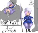  absurd_res breeding_slave butt clothing cotton_(one_piece) duo fairy female hair hi_res human humanoid javelin jiggling_butt living_onahole male male/female mammal one_piece pink_hair short_stack size_difference size_play sundown_(artist) torn_clothing wide_hips 