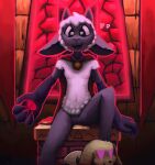  &lt;3 2022 absurd_res anthro bell bell_collar bovid breasts caprine clothed clothing collar cult_of_the_lamb cultist digital_media_(artwork) female fur genitals hi_res lamb_(cult_of_the_lamb) lennoxicon looking_at_viewer mammal navel open_mouth pussy sheep sitting small_breasts video_games white_body white_fur wool_(fur) 