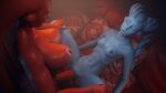  2022 3d_(artwork) 3d_animation abdominal_bulge alien alien_humanoid animated apulaz areola big_breasts big_penis blue_body blue_skin bouncing_breasts breasts butt digital_media_(artwork) duo eyebrows eyes_closed female from_front_position genitals glistening glistening_body glistening_skin gynomorph humanoid intersex intersex/female lekku_(anatomy) looking_pleasured lying missionary_position moan navel nipples not_furry nude on_back penetration penis pillow pussy red_body red_skin sex small_breasts spread_legs spreading star_wars twi&#039;lek vaginal vaginal_penetration 