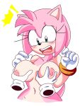  amy_rose anthro big_breasts bracelet breast_play breasts duo eulipotyphlan female female_focus fur hair hedgehog hi_res jewelry mammal pink_body pink_fur pink_hair redken_dex sega sonic_the_hedgehog sonic_the_hedgehog_(series) surprise 