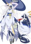 accessory anthro asian_clothing barbel_(anatomy) biped blue_body blue_clothing blue_ears blue_eyelids blue_face blue_fingers blue_hands blue_legs blue_neck blue_obi blue_tail blue_umbrella breasts clothed clothed_anthro clothed_female clothing crotch_lines dark_body dark_ears dark_eyelids dark_face dark_fingers dark_hands dark_legs dark_neck dark_tail digital_media_(artwork) dragon east_asian_clothing eastern_dragon eyelashes eyelashes_through_hair eyes_closed female female_anthro flesh_whiskers floral_clothing floral_kimono floral_print footwear full-length_portrait furgonomics glistening glistening_back glistening_face glistening_hands gourd gourd_bottle grey_clothing grey_footwear grey_sandals hair hi_res holding_object holding_sake_dish holding_umbrella holding_wagasa horn japanese_clothing japanese_description jewelry kemono kimono long_hair looking_at_viewer looking_back looking_back_at_viewer mane multicolored_neck multicolored_tail mythological_creature mythological_scalie mythology narrowed_eyes noah_(artist) non-mammal_breasts obi obijime oil-paper_umbrella open_mouth pink_tongue platform_footwear platform_sandals portrait print_clothing print_kimono pupils ring sake_dish sandals scalie shoes simple_background slit_pupils solo standing tail tail_accessory tail_jewelry tail_ring tongue translucent translucent_hair two_tone_neck two_tone_tail umbrella wagasa whiskers white_background white_clothing white_eyelashes white_hair white_kimono white_mane white_sclera white_whiskers wingless_dragon yellow_clothing yellow_eyes yellow_horn yellow_inner_ear yellow_neck yellow_obijime yellow_ribbon yellow_tail yellow_tail_ring
