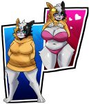  &lt;3 accessory anthro bra cheek_blush chubby_female clothing diamond_grenadier ear_piercing female fluffy hair_accessory hairpin hi_res hoodie hoodie_lift morpeko morpeko_(full_belly_mode) nintendo panties piercing pink_bra pink_clothing pink_panties pink_underwear pok&eacute;mon pok&eacute;mon_(species) pok&eacute;morph shiny_pok&eacute;mon slightly_chubby solo solo_focus topwear underwear video_games yellow_clothing yellow_hoodie yellow_topwear 