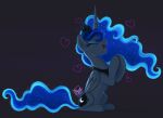  &lt;3 2020 blue_body blue_hair blue_tail crown cutie_mark digital_media_(artwork) equid equine eyelashes eyeshadow female feral friendship_is_magic hair hasbro horn low_res makeup mammal mn27 my_little_pony open_mouth princess_luna_(mlp) signature sitting winged_unicorn wings 