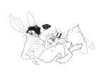  &lt;3 2021 ahkwatishiw anthro arm_tuft big_ears black_and_white black_eyebrows black_hair black_heart blush bodily_fluids butt_tuft cervid chubby_female cum cum_on_ground digital_drawing_(artwork) digital_media_(artwork) dildo dildo_lick domestic_rabbit duo ejaculation english_text eyebrows female fur genital_fluids hair half-closed_eyes hi_res hooves horn humanoid_hands lagomorph leg_tuft leporid licking looking_at_another lying male male/female mammal messy_hair monochrome narrowed_eyes oryctolagus rabbit rex_rabbit scut_tail sex_toy short_hair short_tail simple_background slightly_chubby speech_bubble strapon strapon_lick submissive submissive_anthro submissive_male text tongue tongue_out tuft white_background white_body white_fur 