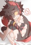  &lt;3 2021 96ak829 aak_(arknights) anthro arknights arm_accessory balls barely_visible_balls barely_visible_genitalia biped black_nose brown_body brown_ears brown_fur brown_hair colored_nails countershading digital_media_(artwork) ear_piercing felid fur genitals grey_nails grin hair hi_res humanoid_hands hypergryph kemono male mammal nails pawpads piercing pink_pawpads pupils red_inner_ear shaded simple_background sitting slit_pupils smile solo studio_montagne teeth video_games white_background white_body white_countershading white_fur yellow_eyes 