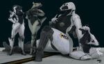  aircraft aircraft_humanoid airlock anthro black_and_white_body boots breasts clothing engine eyeless female flag footwear glistening glistening_body grey_body group group_photo hand_on_breast hand_on_hip havoc63 hi_res james_cameron&#039;s_avatar living_aircraft living_machine living_vehicle long_legs looking_at_another machine mouthless nasa runway shuttle simple_background size_difference smile space_shuttle spacecraft tattoo text u.s._air_force us_flag vehicle wings 