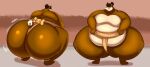  anthro belly big_belly big_butt brown_body brown_hair bubble_butt butt cinna_(megacoolbear) hair hair_bun hi_res huge_butt huge_thighs hyper hyper_butt hyper_thighs male mammal megacoolbear_(artist) moobs obese obese_anthro obese_male overweight overweight_anthro overweight_male solo sumo thick_thighs ursid 
