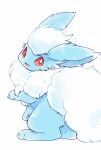  alternate_color ambiguous_gender big_tail blue_body blue_ears blue_fur blue_inner_ear blue_inner_ear_fluff canid colored cute_fangs digital_media_(artwork) digitigrade eeveelution feral flareon fluffy fluffy_ears fluffy_tail full-length_portrait fur glistening glistening_body glistening_fur head_tuft hi_res inner_ear_fluff kemono looking_at_viewer looking_back looking_back_at_viewer mammal monotone_ears monotone_tail multicolored_body multicolored_fur neck_tuft nintendo no_sclera on_hind_legs open_mouth pawpads paws pink_pawpads pok&eacute;mon pok&eacute;mon_(species) portrait quadruped rear_view red_eyes shaded simple_background solo standing suppainu thick_tail three-quarter_view tuft two_tone_body two_tone_fur video_games white_background white_body white_fur white_tail 