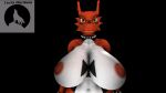  3d_(artwork) animated anthro bandai_namco big_breasts breasts digimon digimon_(species) digital_media_(artwork) female feral guilmon luciamaribela solo source_filmmaker 