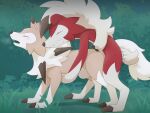  abdominal_bulge anthro anthro_on_feral bestiality brown_body doggystyle duo eyes_closed female female_penetrated feral from_behind_position kemonobito lycanroc male male/female male_penetrating male_penetrating_female midnight_lycanroc nintendo penetration pok&eacute;mon pok&eacute;mon_(species) red_body sex video_games white_body 