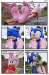  5_toes absurd_res amy_rose anthro comic dialogue duo feet feetymcfoot female foot_fetish foot_focus foot_in_mouth foot_play foot_suck hi_res humanoid_feet male male/female sega soles sonic_the_hedgehog sonic_the_hedgehog_(series) speech_bubble sucking toe_in_mouth toe_suck toes 