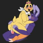  1:1 accessory anthro anus avian bird blush bodily_fluids bonnie_(fnaf) bow_(feature) bow_accessory bow_ribbon breast_play breast_suck breasts chica_(fnaf) chica_(fnafplus) chicken cum duo feathers female female_penetrated five_nights_at_freddy&#039;s five_nights_at_freddy&#039;s_plus galliform gallus_(genus) genital_fluids genitals hair_accessory hair_bow hair_ribbon joints lagomorph lazy_eye leporid love male male/female male_penetrating male_penetrating_female mammal nipple_fetish nipple_play nipple_suck non-mammal_breasts penetration penile penile_penetration penis penis_in_pussy phasianid pussy rabbit ribbons romantic romantic_couple scottgames sex sucking suckmycoccyx tail_feathers vaginal vaginal_penetration video_games 