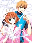  kinomoto_sakura li_syaoran tagme tsubasa_reservoir_chronicle 