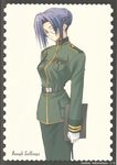  cellaria_markelight megane navel soul_link suzuhira_hiro uniform 