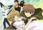  fai_d._flourite kinomoto_sakura kurogane li_syaoran tsubasa_reservoir_chronicle 