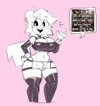 2024 absurd_res anthro armwear big_breasts breasts buxy clothed clothed_anthro clothed_female clothing digital_drawing_(artwork) digital_media_(artwork) ear_piercing english_text eye_through_hair female female_anthro fingers front_view gambling hair hand_on_hip hi_res legwear mammal midriff nano_(buxy) navel open_mouth open_smile piercing pink_background portrait rodent round_ears sciurid simple_background smile solo speech_bubble tail text thick_thighs thigh_highs three-quarter_portrait topwear translucent translucent_hair tree_squirrel whisper_(app) wide_hipped_anthro wide_hipped_female wide_hips
