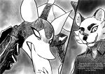  animal_genitalia animal_penis anthro canid canine canis clothed clothing comic disgust english_text equid equine equine_penis forced fox genitals grimart group humanoid_genitalia lagomorph leporid machine male mammal micco_(grimart) monochrome multicolored_body noctua_(grimart) oral oral_penetration penetration penis rabbit rape robot sargent_que_(grimart) smile swab_(grimart) text two_tone_body wolf zebra 