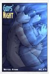  anthro bandit_heeler bluey_(series) comic duo hi_res k-9 male male/male pat_(bluey) 