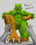  2019 ambiguous_gender ambiguous_pov anthro assertive_female avian big_breasts bird bodily_fluids breasts dialogue dominant dominant_female duo duo_(duolingo) duolingo english_text feathers female female/ambiguous female_on_human first_person_view foot_on_chest genitals green_body green_feathers hands_on_hips hi_res human human_on_anthro human_pov interspecies low-angle_view mammal mascot navel nipples non-mammal_breasts non-mammal_nipples nude owl pussy solo_focus sweat text w4g4 