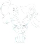  chikorita fennekin pokemon snivy tagme 