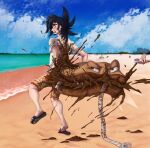  beach chazz_(yu-gi-oh) coillte duo feces hi_res human living_tail male male/male mammal pigpuke pooping scat seaside sentient_object toilet_paper toony unusual_anatomy unusual_tail 