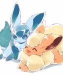 ^_^ ambiguous_gender blue_body blue_ears blue_eyes blue_fur blue_hair blue_inner_ear blue_inner_ear_fluff blue_tail brown_inner_ear canid colored cute_fangs digital_media_(artwork) dipstick_tail duo eeveelution eyes_closed feral flareon fluffy fluffy_ears fluffy_tail front_view full-length_portrait fur glaceon glistening glistening_body glistening_fur glistening_hair hair happy head_tuft hi_res inner_ear_fluff kemono long_hair mammal markings monotone_ears monotone_tail multicolored_body multicolored_fur multicolored_hair multicolored_tail neck_tuft nintendo no_sclera open_mouth open_smile orange_body orange_ears orange_fur orange_inner_ear_fluff pawpads paws pigtails pink_pawpads pok&eacute;mon pok&eacute;mon_(species) portrait pupils quadruped shaded simple_background sitting smile suppainu tail_markings three-quarter_view tuft two_tone_body two_tone_fur two_tone_hair two_tone_tail video_games white_background white_pupils yellow_body yellow_fur yellow_tail 