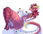  anthro breasts butt digital_media_(artwork) dragon female fur furred_dragon genitals hi_res pinup pose pussy solo welfi 