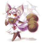  2_tails absurd_res alternate_species ambiguous_gender big_ears black_arms black_legs black_tail blade_(xenoblade) blue_crystal core_crystal eyelashes female_(lore) hair hi_res hybrid jayyceon long_tail meowstic mio_(xenoblade) multi_tail neck_tuft nintendo pok&eacute;mon pok&eacute;mon_(species) red_eyes shadow signature simple_background solo tuft video_games white_background white_body white_ears white_hair white_tail xenoblade_chronicles_3 yellow_sclera 