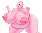  areola belly big_belly big_breasts blush blush_stickers breasts female huge_breasts huge_thighs humanoid hyper hyper_breasts kirby kirby_(series) navel nintendo nipples open_mouth overweight overweight_female overweight_humanoid pdxyz pink_areola pink_body pink_nipples solo thick_thighs video_games 