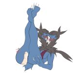  ambiguous_fluids anthro breasts double_head duo erzabloodred female genitals hi_res hydra invalid_tag male male/female nintendo nsfw penis pinup pok&eacute;mon pok&eacute;mon_(species) pokemon_(anime) pose pussy sex vaginal video_games zweilous 