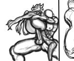  angry anthro big_penis carrying_partner duo female genitals huge_penis human kobold leg_grab male male/female mammal penis pineathyl sex size_difference sketch smaller_female squish thick_thighs thigh_grab thigh_sex thigh_squish unfinished wide_hips 