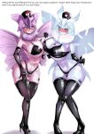  absurd_res antennae_(anatomy) anthro arthropod arthropod_abdomen big_breasts big_butt bimbofication bimbovaporeon blush bottomwear breast_expansion breast_growth breasts butt butt_expansion clothed clothing dialogue digital_media_(artwork) duo english_text expansion female frosmoth fur gender_transformation generation_1_pokemon growth hair hair_growth healslut hi_res hip_expansion huge_breasts human_to_anthro identity_death insect insect_wings intelligence_loss latex lepidopteran lepidopteran_wings lips male male/female moth mtf_transformation nintendo pok&eacute;mon pok&eacute;mon_(species) simple_background smile species_transformation text thick_thighs thigh_expansion topwear transformation venomoth video_games wide_hips wings 
