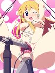  anal armpits bad_id bad_pixiv_id bdsm blonde_hair blue_eyes blush bondage bound breasts censored double_penetration gaping k-on! kotobuki_tsumugi medium_breasts microphone microphone_stand multiple_insertions nipples nude object_insertion one_eye_closed open_mouth pointless_censoring pussy round_teeth saliva solo souensha spread_legs spread_pussy teeth vaginal 