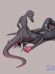  absurd_res anthro balls bighunkwoof butt dragon duo erection facesitting feet female foreskin genitals hi_res interspecies kneeling lying male male/male nintendo on_back oral paws penis pok&eacute;mon pok&eacute;mon_(species) pok&eacute;philia salazzle toes video_games xero_(captainscales) 