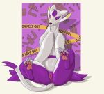  absurd_res alex.fetter claws female feral fur generation_5_pokemon genitals hi_res mienshao patreon paws presenting purple_body purple_fur pussy red_eyes scar shao_(alex.fetter) solo white_body white_fur 